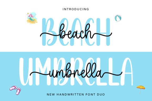 A Romantic Script and Sans Font Duo for Makers