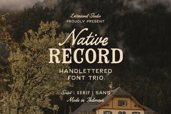 A Typeface That Feels Like Home: The Native Record for Your Brand