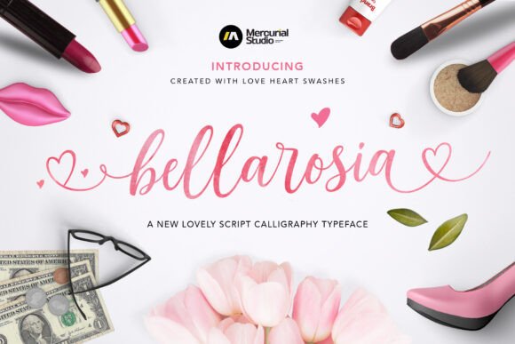 Bellarosia: A Romantic Script Font for Business Branding