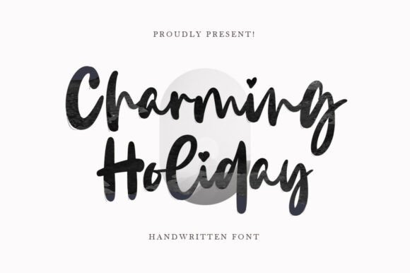 Charming Holiday Font: A Script That Brings Festive Energy