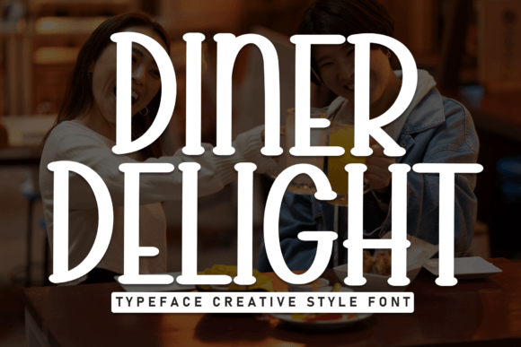 Diner Delight Font Brings Warm Charm to Handmade Products