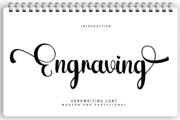 Engraving: An Expert Review of a Modern Script Font