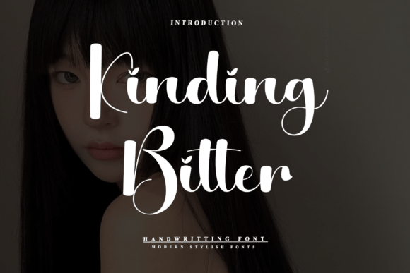 Kinding Bitter: A Glowing Script Font for Branding