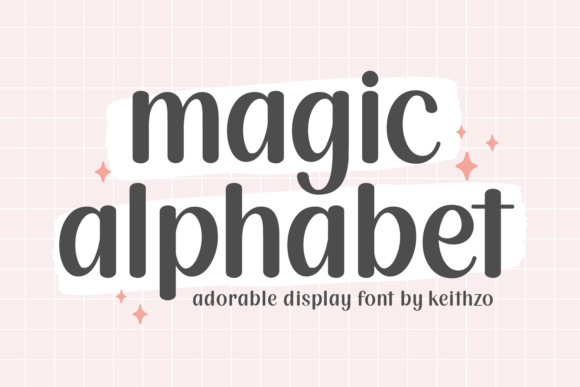 Magic Alphabet: A Whimsical Handwritten Font for Editors
