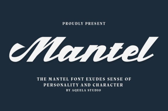 Mantel Font: A Handcrafted Typeface for Editorial Warmth