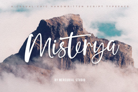 Misterya Handwriting Font for Beautiful Craft Designs