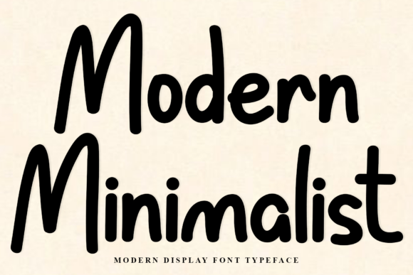 Modern Minimalist: A Friendly Script Font for Publishing