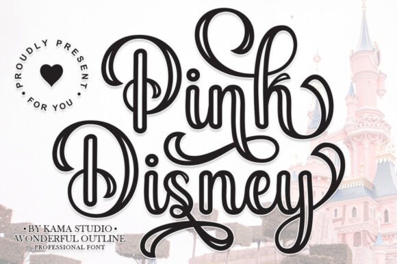 Pink Disney: A Charming Script Font for Handmade Sellers