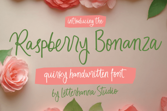 Raspberry Bonanza: A Playful Script Font for Brand Magic