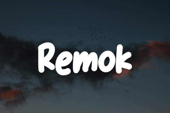 Remok Font Adds Modern Elegance to Handmade Products