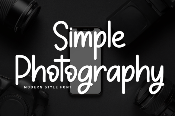 Simple Photography: A Casual Modern Typeface for Visual Storytellers