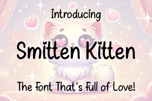 Smitten Kitten Typeface: Playful Charm for Editorial Design