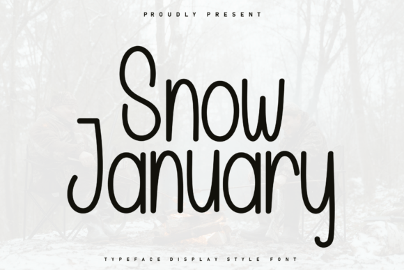 Snow January Font: A Serene Script for Blog Headers & eBooks