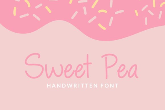 Sweet Pea: A Playful Font for Handmade Products