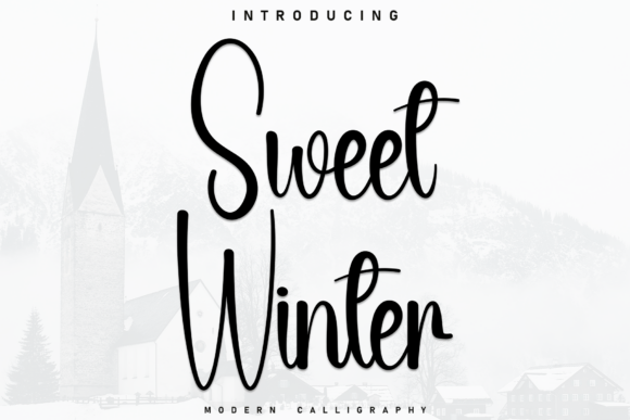 Sweet Winter: A Handwritten Font for Warm Brand Moments