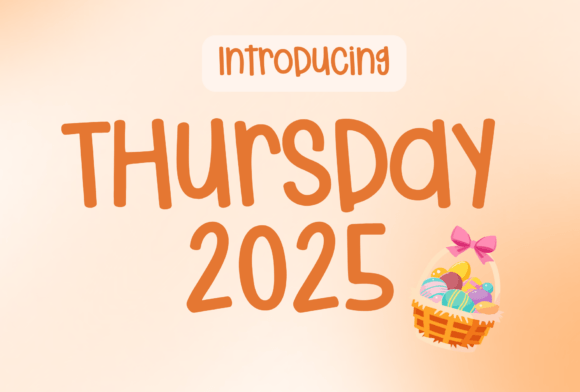 Thursday 2025 Font for Cleaner Web Layouts